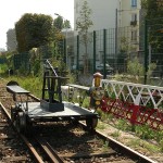 Un "Lorry" pour le personnel d'entretien des voies