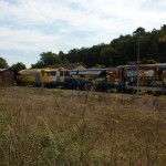 Train pour les travaux à Niversac ( photo M.L. )