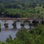 Train spécial en provenance de Mulhouse (Pont de Vicq, Le Buisson)